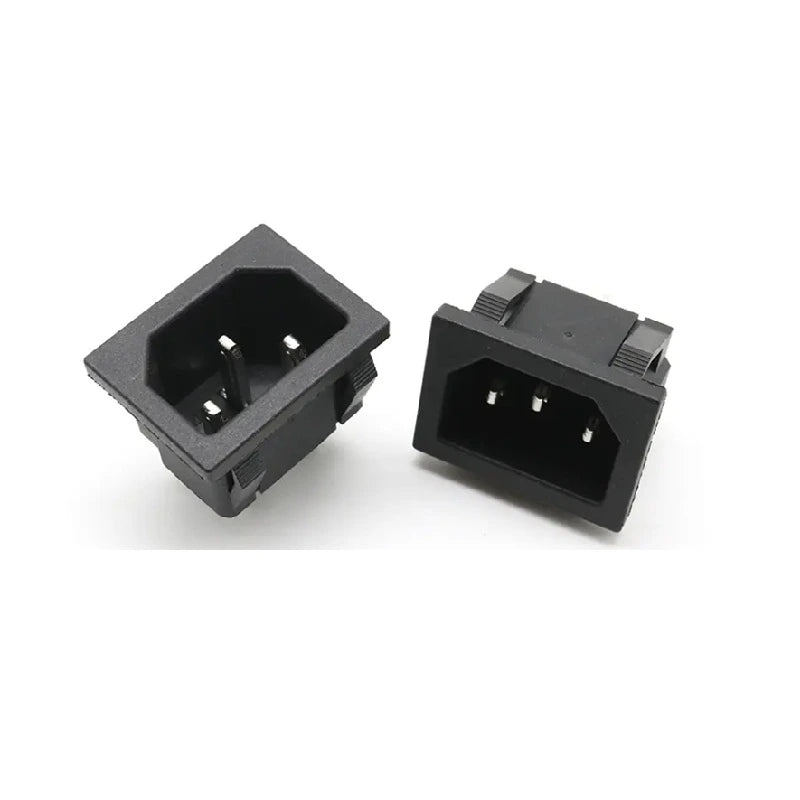 250V 10A C14 Power Male Plug Socket - Reliable Bitmain PSU Adapter